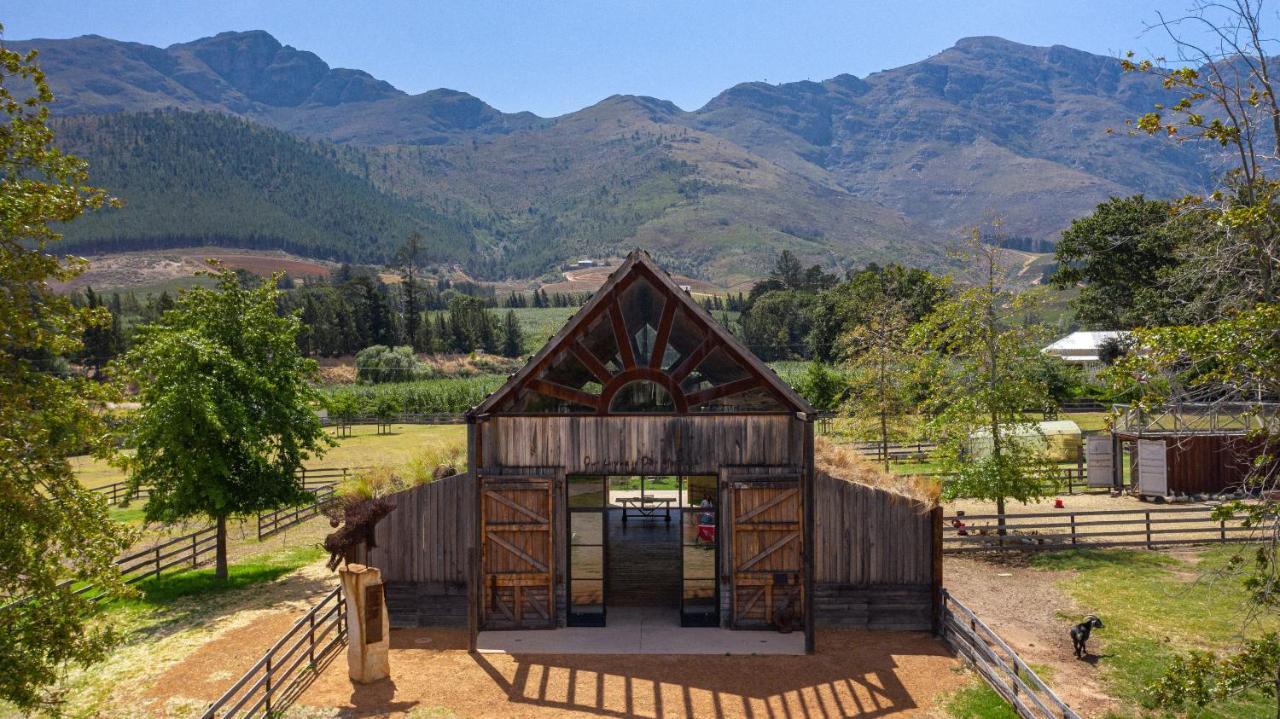Designer Farm Cottage On Farm 弗朗斯胡克 外观 照片